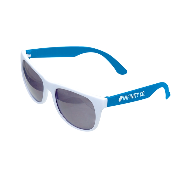 Plastic color pop sunglasses with UV 400 protection.... from ASI 62088 IDProductsource