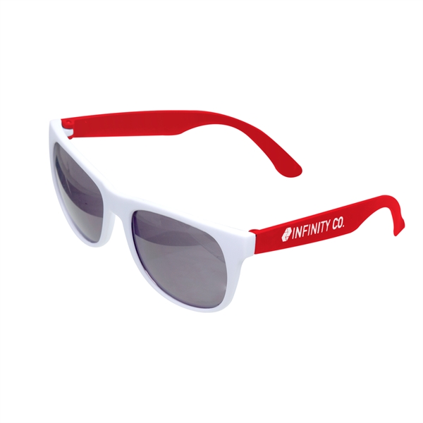 Plastic color pop sunglasses with UV 400 protection.... from ASI 62088 IDProductsource
