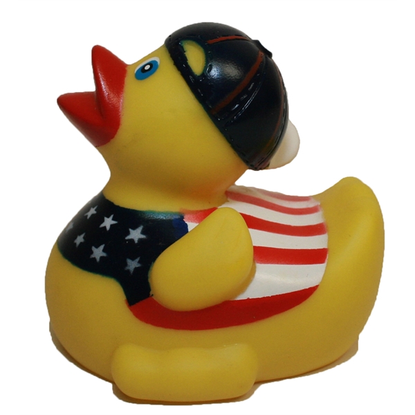 Star and Stripes Duck rubber duck are floats upright with weight... from ASI 37170 Assurance Industries Co Inc / Assurance