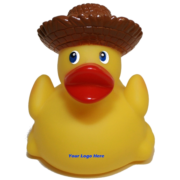 Tropical Duck Yellow rubber duck are floats upright with weight balanced.... from ASI 37170 Assurance Industries Co Inc / Assurance
