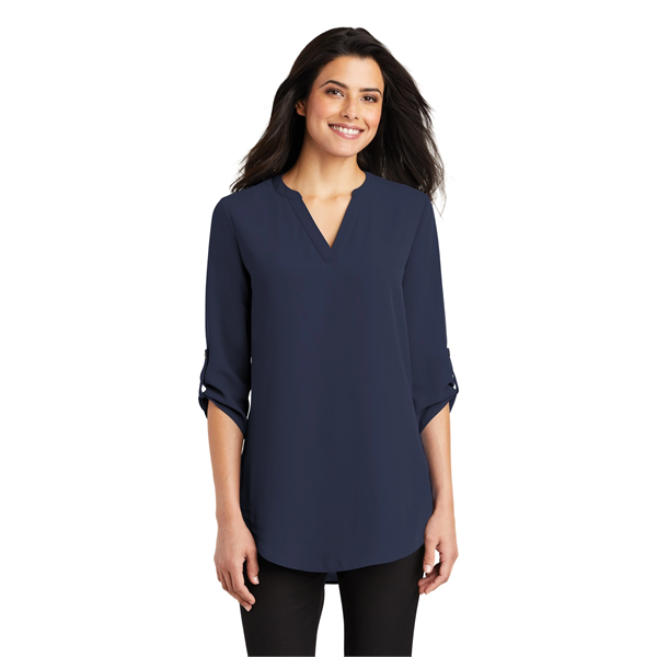 Port Authority Ladies 3/4-Sleeve Tunic Blouse.... from ASI 84863 SanMar