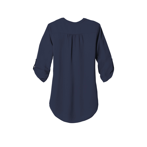 Port Authority Ladies 3/4-Sleeve Tunic Blouse.... from ASI 84863 SanMar
