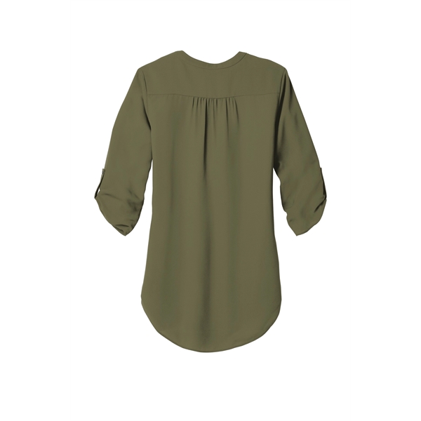Port Authority Ladies 3/4-Sleeve Tunic Blouse.... from ASI 84863 SanMar