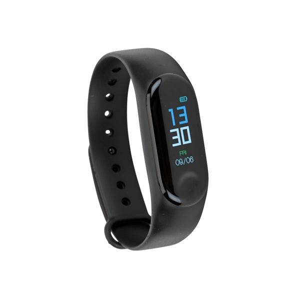 Smart fitness watch with TPU band. Tracks time, calories, distance, heart... from ASI 88060 Snugz/USA Inc / Sweda®