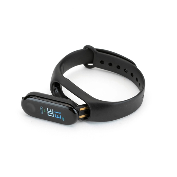 Smart fitness watch with TPU band. Tracks time, calories, distance, heart... from ASI 88060 Snugz/USA Inc / Sweda®