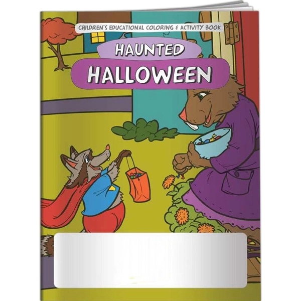 Coloring Book - Haunted Halloween... from ASI 54100 Fields Manufacturing Inc / Better Life Line