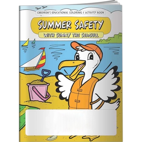 Coloring Book - Summer Safety with Sunny... from ASI 54100 Fields Manufacturing Inc / Better Life Line