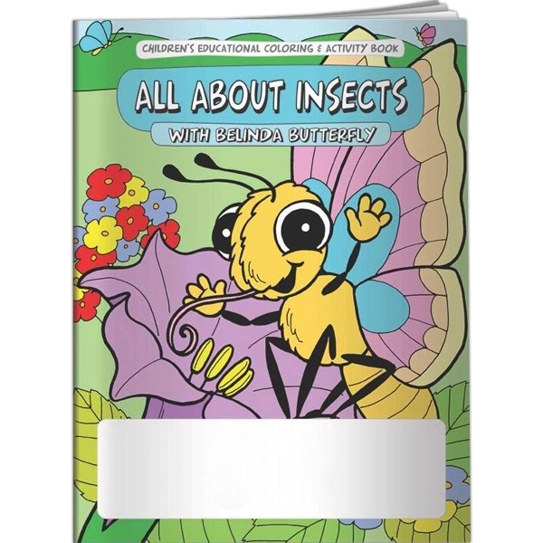 Coloring Book - All About Insects... from ASI 54100 Fields Manufacturing Inc / Better Life Line