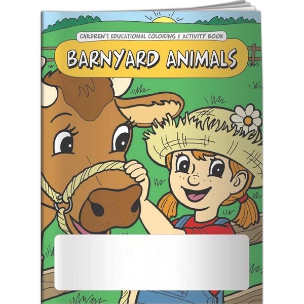 Coloring Book - Barnyard Animals... from ASI 54100 Fields Manufacturing Inc / Better Life Line