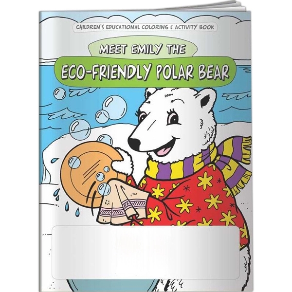 Coloring Book - Eco-Friendly Polar Bear... from ASI 54100 Fields Manufacturing Inc / Better Life Line