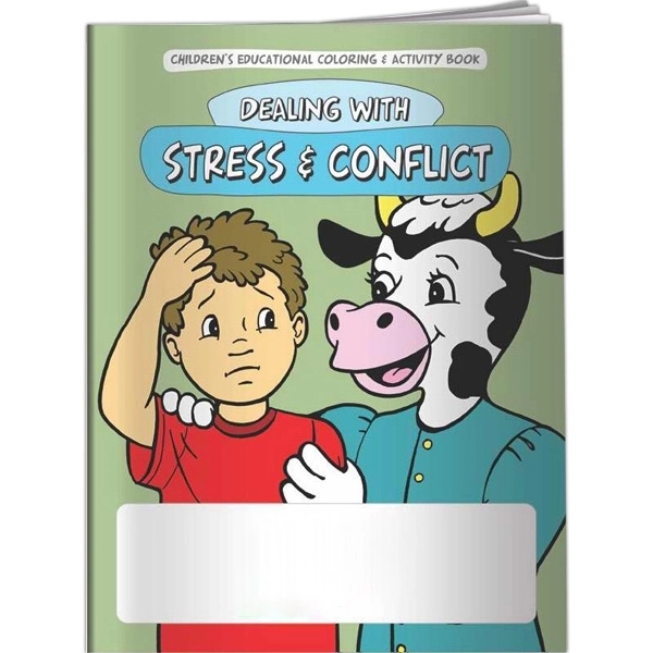 Coloring Book - Stress & Conflict... from ASI 54100 Fields Manufacturing Inc / Better Life Line