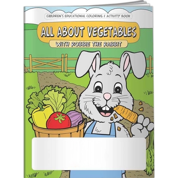 Coloring Book - All About Vegetables... from ASI 54100 Fields Manufacturing Inc / Better Life Line