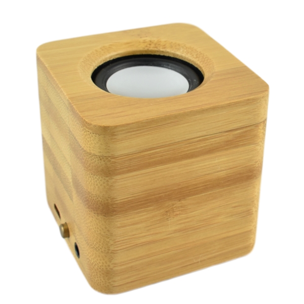 Portable Bluetooth™ speaker made of bamboo.... from ASI 72657 Active Life Promo / Apres Ski Ingrain Promo