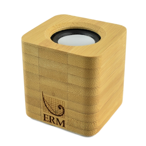 Portable Bluetooth™ speaker made of bamboo.... from ASI 72657 Active Life Promo / Apres Ski Ingrain Promo