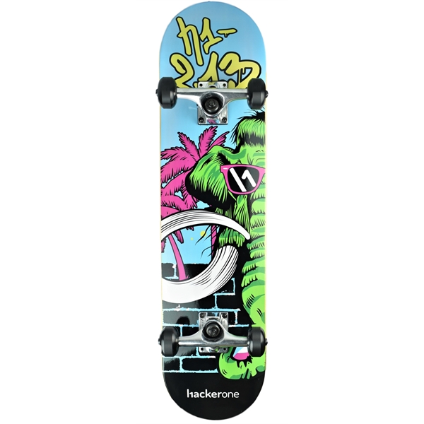 Customized skateboard with high end components and full color bottom imprint,... from ASI 72657 Active Life Promo / Action Sports Promo