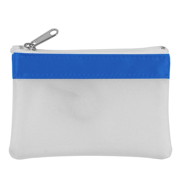 Zippered coin pouch with split ring inside.... from ASI 61125 Hit Promotional Products / Hit®