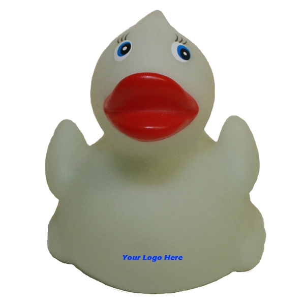 Glow-in The Dark Duck rubber duck are floats upright with weight... from ASI 37170 Assurance Industries Co Inc / Assurance