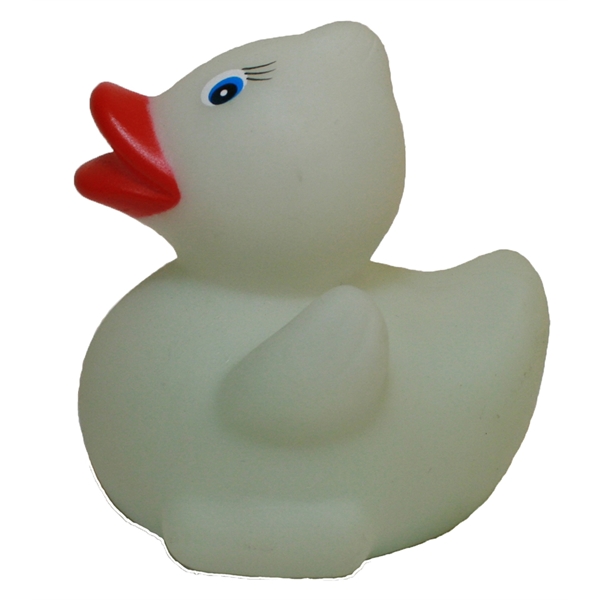 Glow-in The Dark Duck rubber duck are floats upright with weight... from ASI 37170 Assurance Industries Co Inc / Assurance