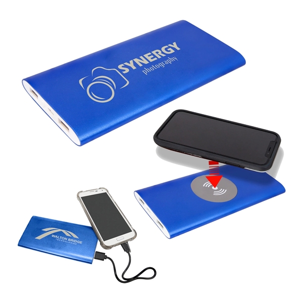 5 7/8"  x 2 1/4" x 7/16" anodized aluminum 8000mAh... from ASI 74601 Calico