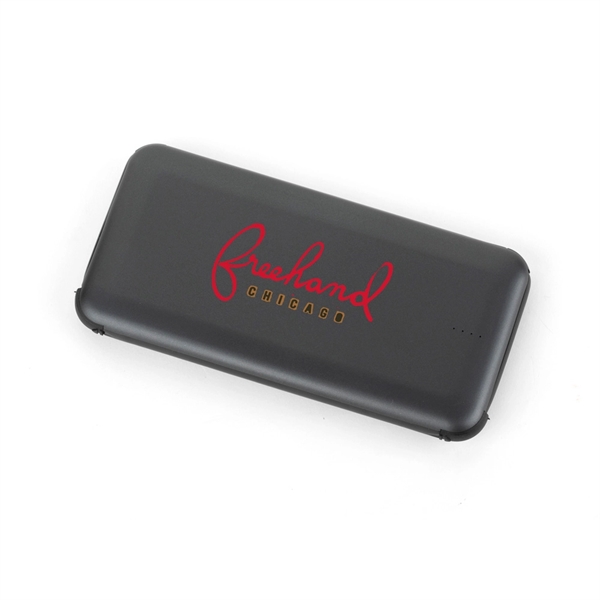 10000mAh powerbank with pull-away cable, MicroUSB input, LED indicator and polymer... from ASI 88060 Snugz/USA Inc / Sweda®