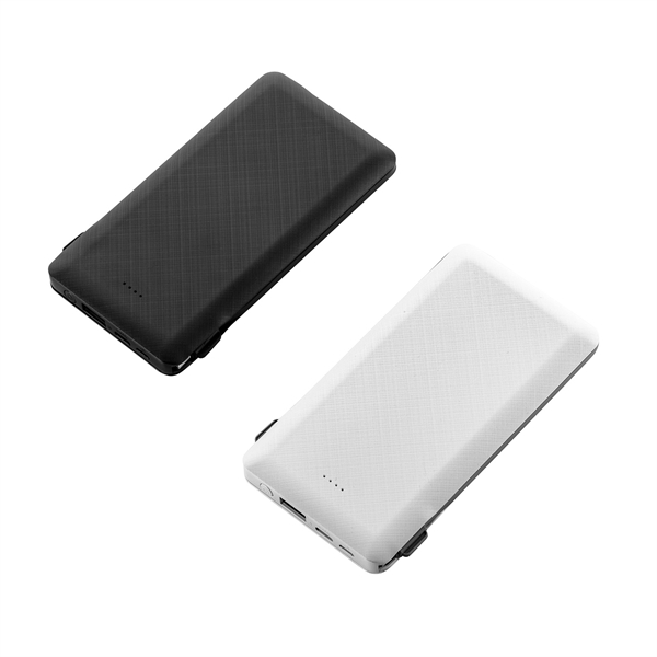 5 11/16" x 3" x 1/2" 10000mAh Powerbank with pull-away integrated... from ASI 91435 Tomax USA / Tomax