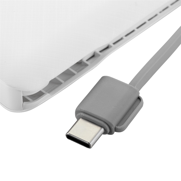 5 11/16" x 3" x 1/2" 10000mAh Powerbank with pull-away integrated... from ASI 91435 Tomax USA / Tomax