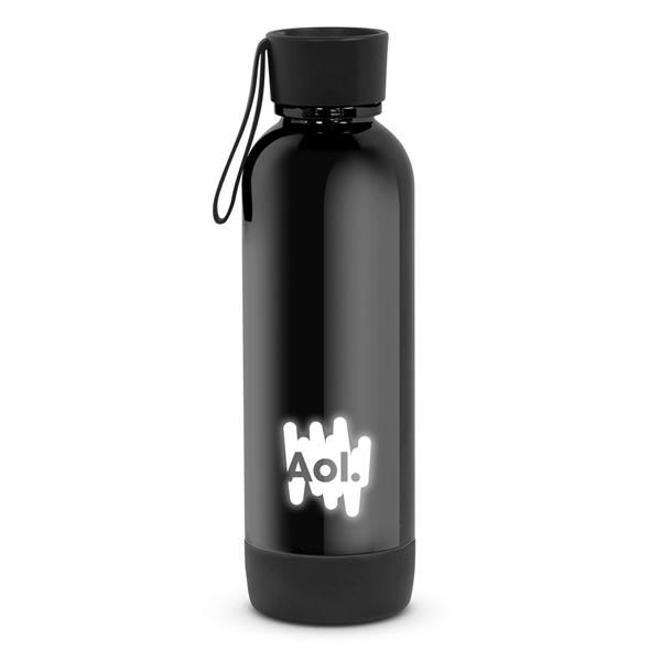 22-ounce water bottle with light up laser engraved logo with pushbutton,... from ASI 88060 Snugz/USA Inc / Sweda®