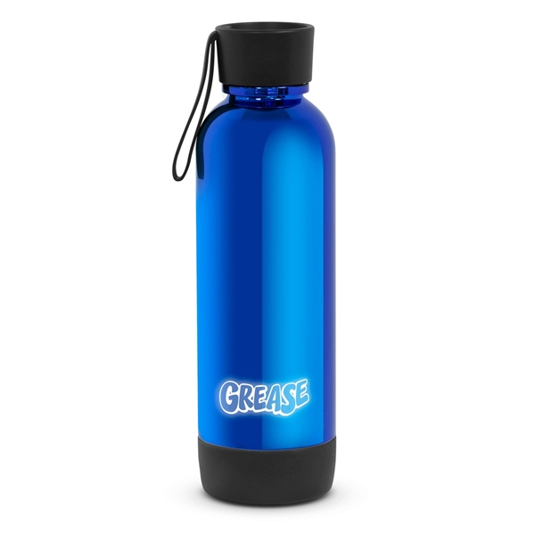 22-ounce water bottle with light up laser engraved logo with pushbutton,... from ASI 88060 Snugz/USA Inc / Sweda®