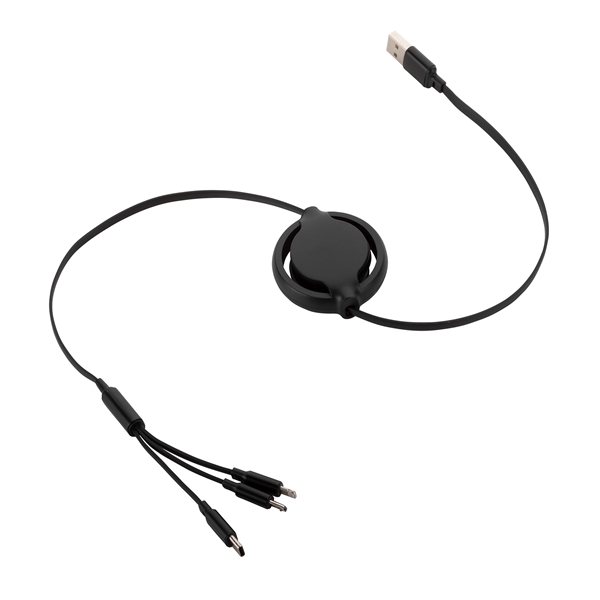 8 1/2" x 2" x 3/4" 4-in-1 retractable cord keeper with... from ASI 91435 Tomax USA / Tomax