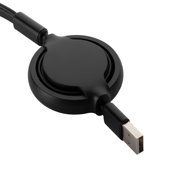 8 1/2" x 2" x 3/4" 4-in-1 retractable cord keeper with... from ASI 91435 Tomax USA / Tomax