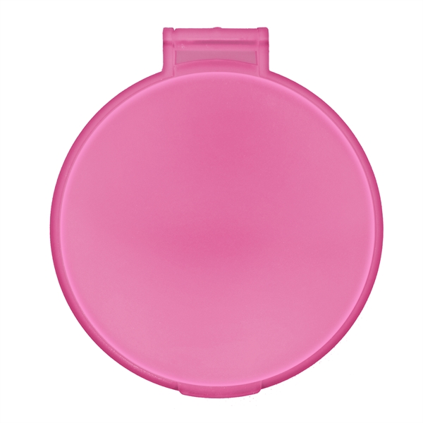 Round 2 1/2" diameter compact mirror with flip cover.... from ASI 93520 Ventura Inc