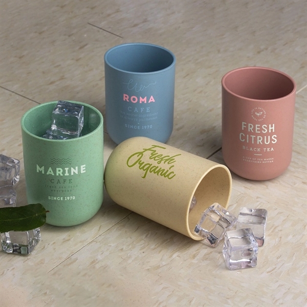 10oz Wheat cup made from wheat straw polypropylene, microwave safe, BPA... from ASI 61966 HPG / Mixie