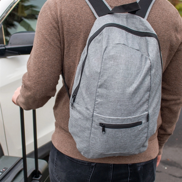 The SmushPack Backpack folds up into a compact, lightweight zippered pouch.... from ASI 61966 HPG / OrigAudio