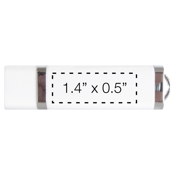 Rubberized finish USB flash drive.... from ASI 62124 iClick, Inc. / iClick®