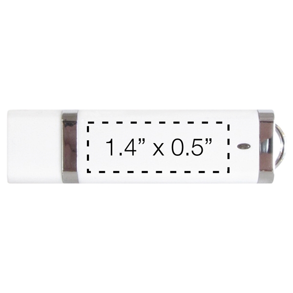 Rubberized finish USB flash drive.... from ASI 62124 iClick, Inc. / iClick®