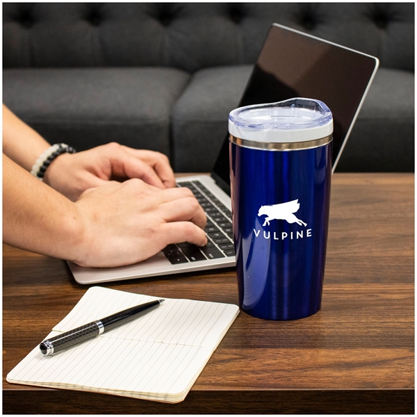 A ceramic coated tumbler perfect for taking your coffee on the... from ASI 61966 HPG / Best Promotions USA