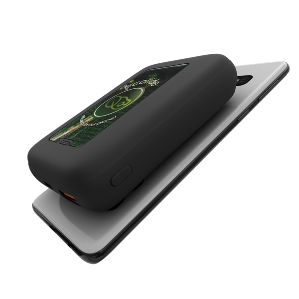 Energize brands with this compact wireless power bank that packs a... from ASI 91411 Toddy Gear
