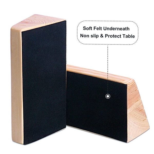 Wood playing cards holder... from ASI 72657 Active Life Promo / Apres Ski Ingrain Promo