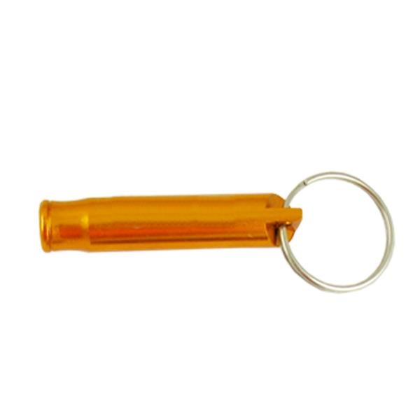 Aluminum whistle key chain, Whistle key ring, Printed whistle... from ASI 41511 Brainchild USA Inc / BrainChild Gift Club