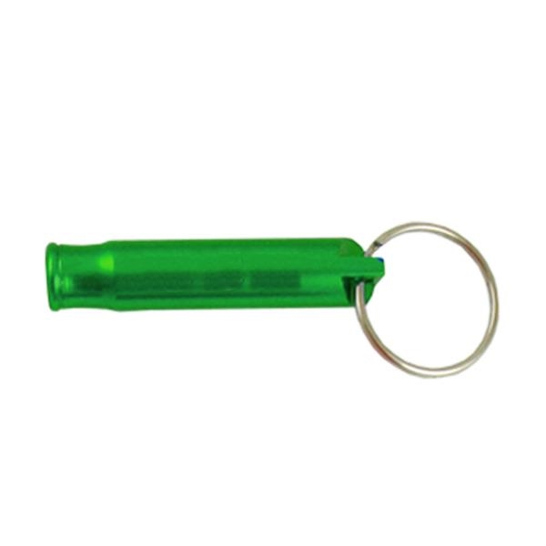 Aluminum whistle key chain, Whistle key ring, Printed whistle... from ASI 41511 Brainchild USA Inc / BrainChild Gift Club