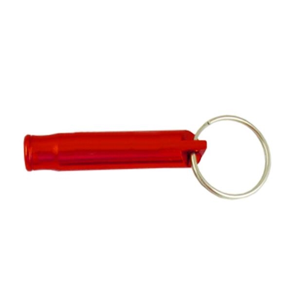 Aluminum whistle key chain, Whistle key ring, Printed whistle... from ASI 41511 Brainchild USA Inc / BrainChild Gift Club