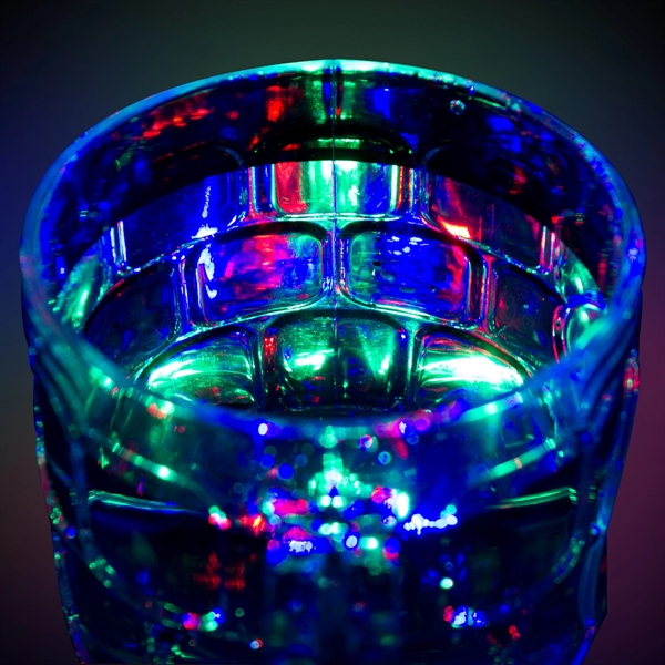16 oz. clear plastic drink stein with built-in multi-colored LED lights.... from ASI 42016 Brighter Promotions Inc