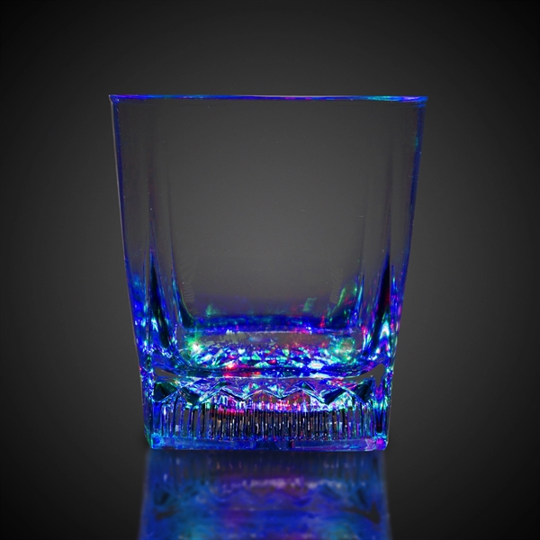 10 oz. clear rocks glass with a square bottom and six... from ASI 42016 Brighter Promotions Inc / Chemical Light™ Liquid Light