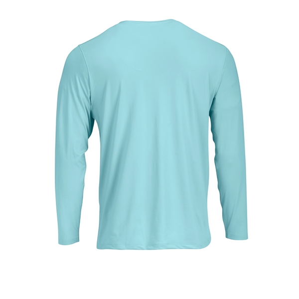 Aruba long sleeve tee with a wrinkle-resistant finish.... from ASI 85988 Century Place Apparel