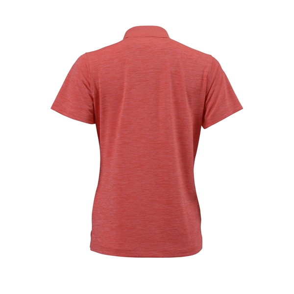 Ladies' Dakota Striated Heather Short Sleeve Polo with SRT-Snag Resistant Technology.... from ASI 85988 Century Place Apparel