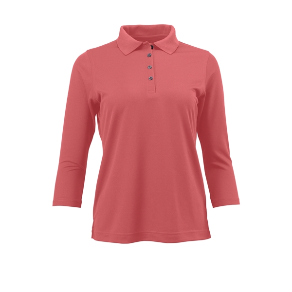 Lady Palm Performance Mini Mesh Polo is a three-quarter length sleeve... from ASI 85988 Century Place Apparel