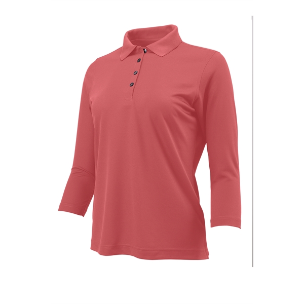 Lady Palm Performance Mini Mesh Polo is a three-quarter length sleeve... from ASI 85988 Century Place Apparel