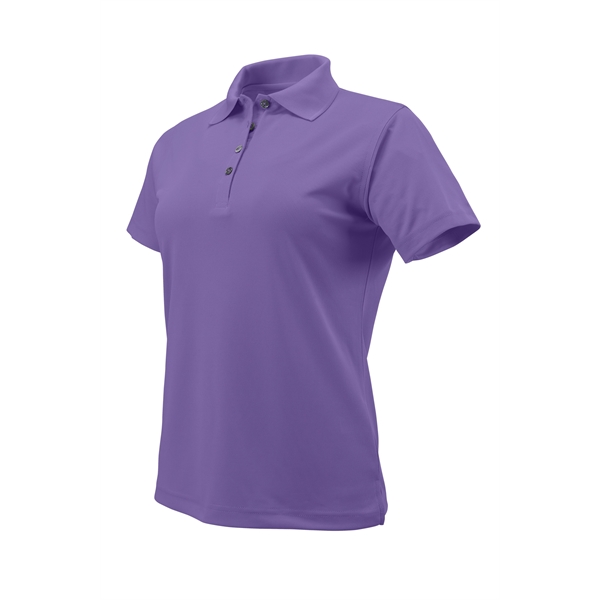 Lady Saratoga Performance Mini Mesh Polo with UPF 30+ protection.... from ASI 85988 Century Place Apparel