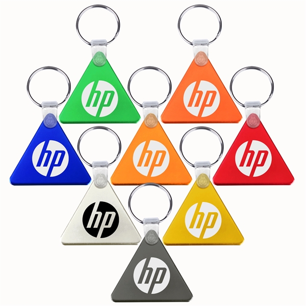 Triangle Shaped  Metal Key Holder... from ASI 74585 Nu Promo International / Nu Promo Line