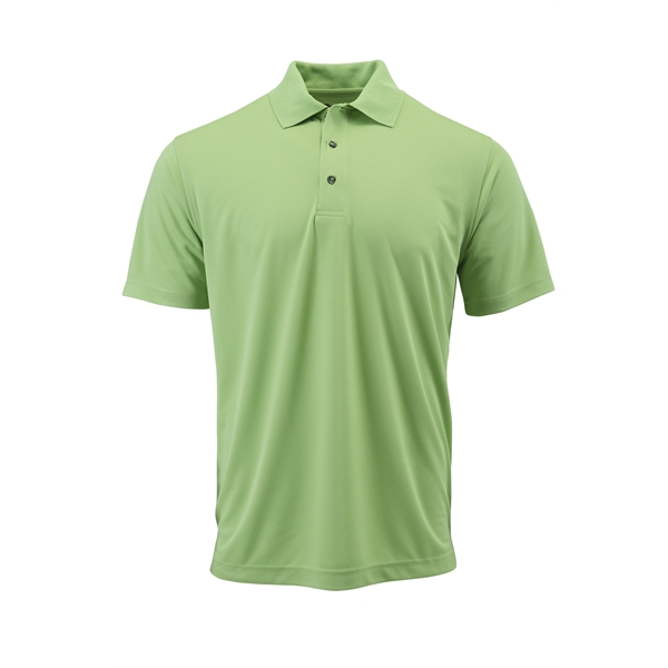 Men's Saratoga Performance Mini Mesh Polo comes with flat collar, double-stitched... from ASI 85988 Century Place Apparel